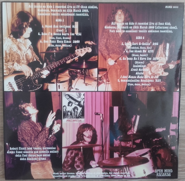 télécharger l'album Led Zeppelin - Live In Denmark March 1969