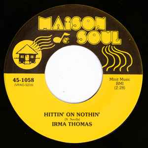 Irma Thomas - Hittin' On Nothin' / Hip Shakin' Mama album cover
