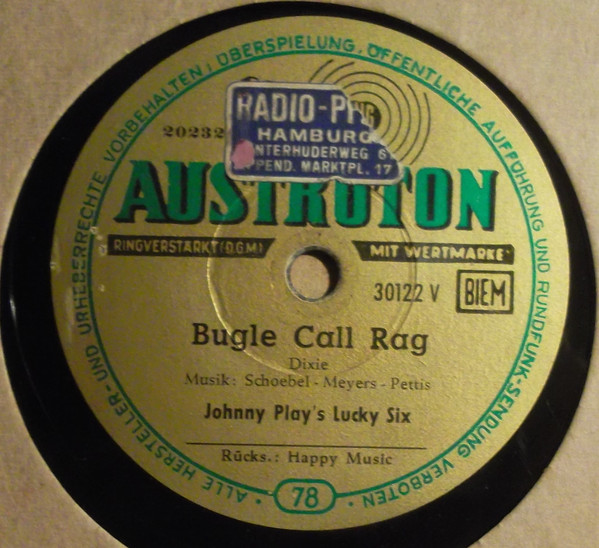 lataa albumi Johnny Play's Lucky Six - Happy Music Bugle Call Rag