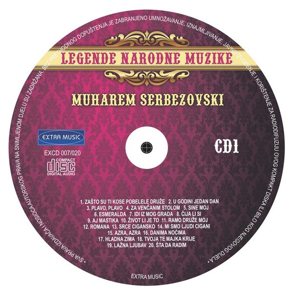 last ned album Muharem Serbezovski, Toma Zdravković, Novica Zdravković - Legende Narodne Muzike