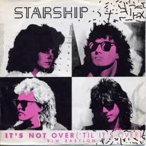 Starship (2) - It's Not Over ('Til It's Over) album cover