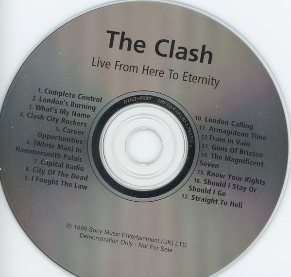 The Clash - From Here To Eternity Live | Releases | Discogs