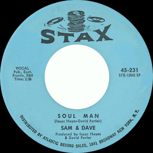 Sam & Dave – Soul Man (1967, Vinyl) - Discogs