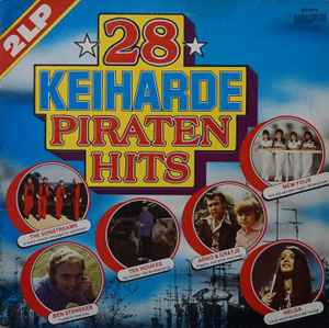 Various - 28 Keiharde Piraten Hits album cover