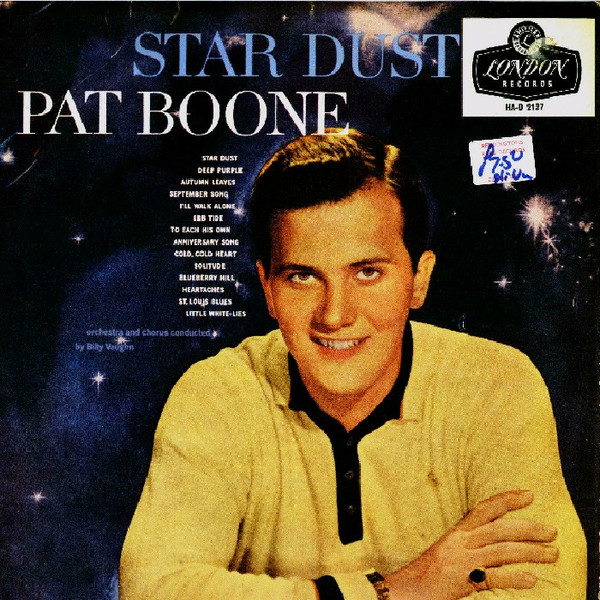 Pat Boone – Stardust (1958, Vinyl) - Discogs