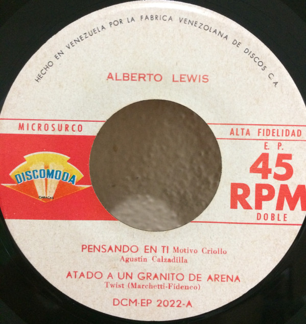 Album herunterladen Alberto Lewis - Pensando En Ti