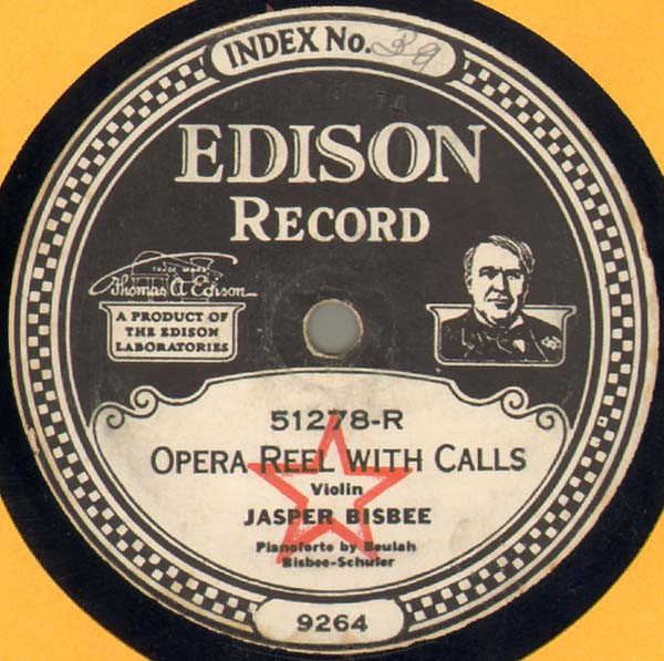 Jasper Bisbee – Opera Reel With Calls / McDonald's Reel (1924
