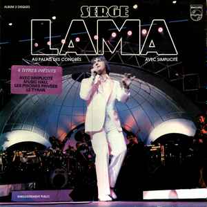 Serge Lama - Au Palais Des Congres Avec Simplicité album cover
