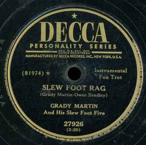 Roberta Lee - Tell Me Why / Slew Foot Rag album cover