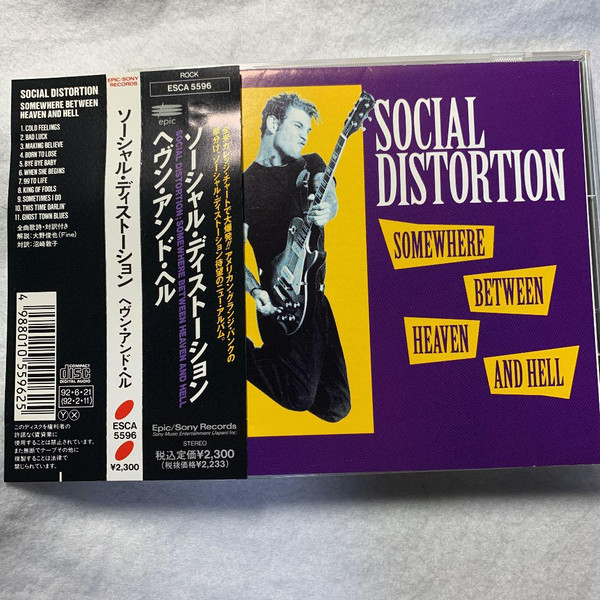 Social Distortion - Somewhere Between Heaven And Hell | Releases | Discogs