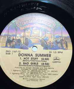Hot Stuff / Bad Girls / Dim All The Lights - Donna Summer