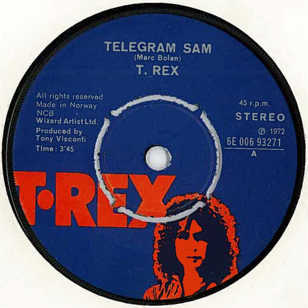 T•Rex - Telegram Sam | Releases | Discogs