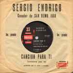Cover of Cancion Para Ti (Canzone Per Te), 1968, Vinyl