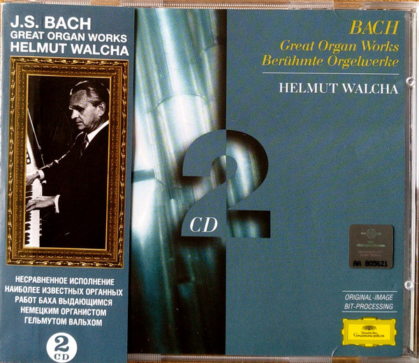 Bach, Helmut Walcha – Great Organ Works (1997, CD) - Discogs