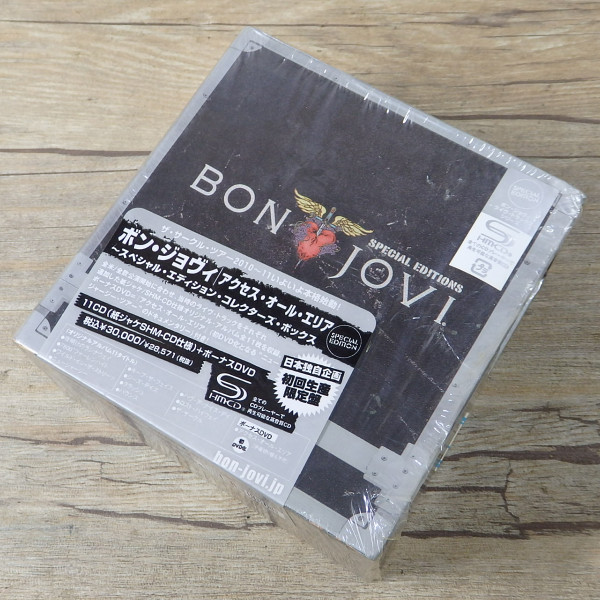 Bon Jovi Bounce Tour Edition QVC CD+DVD VERY RARE-STILL SEALED! 1 crack on  case 44006339122