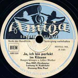 RBT Orchester - Ja, Ich Bin Perfekt Im Küssen / Rhythmische Studie Nr. 14 album cover