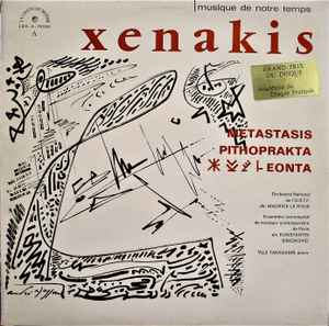 Xenakis – Metastasis / Pithoprakta / Eonta (Vinyl) - Discogs