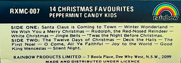 télécharger l'album The Peppermint Candy Kids - 14 Christmas Favourites