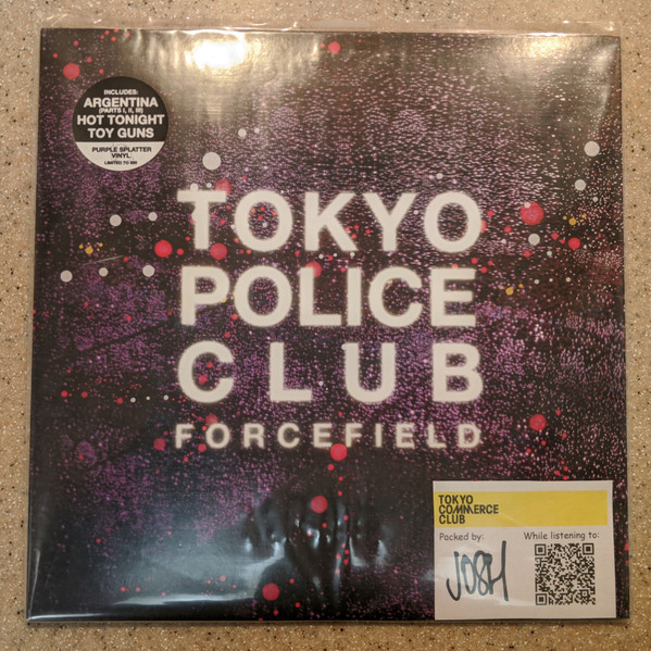 Tokyo Police Club – Forcefield (2020, Clear with purple splatter, Vinyl) -  Discogs