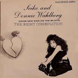 Seiko and Donnie Wahlberg The Right Combination 1990 Vinyl