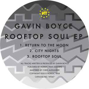 Gavin Boyce - Rooftop Soul EP album cover