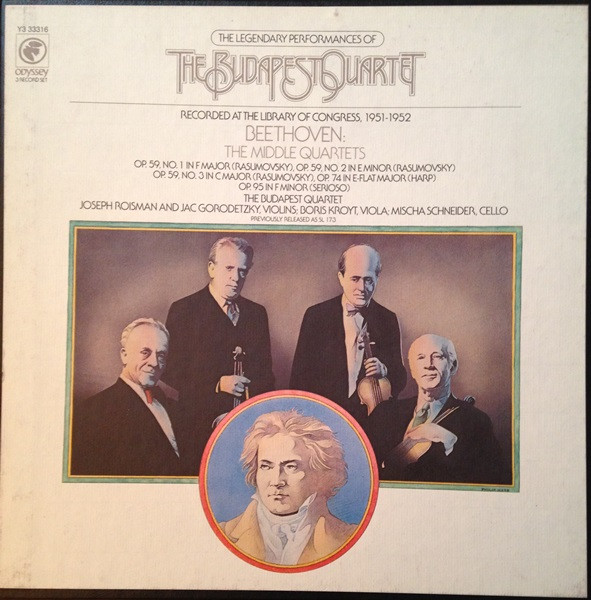 Ludwig van Beethoven, Budapest String Quartet – The Complete