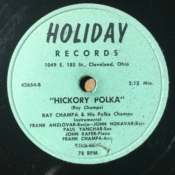 ladda ner album Ray Champa & His Polka Champs - Glen Park Polka Hickory Polka