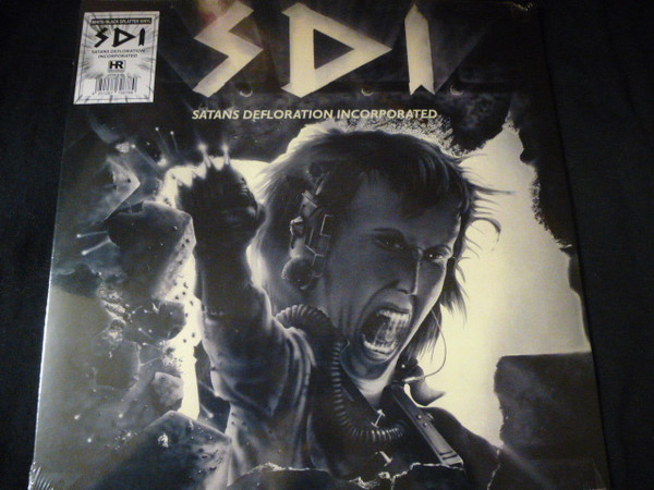 600px x 450px - S.D.I. â€“ Satans Defloration Incorporated (2021, White/Black Splatter,  Vinyl) - Discogs