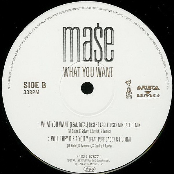 baixar álbum Mase Feat Total - What You Want