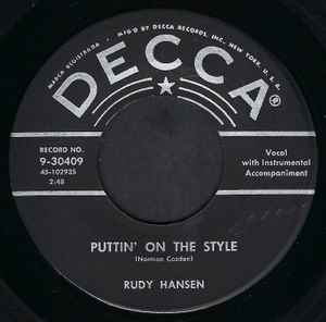 Rudy Hansen - Puttin' On The Style / Castaway album cover