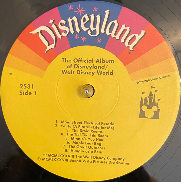 baixar álbum Walt Disney - The Official Album Of Disneyland Walt Disney World