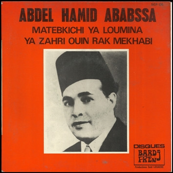 lataa albumi Abdel Hamid Ababssa - Matebkichi Ya Loumina