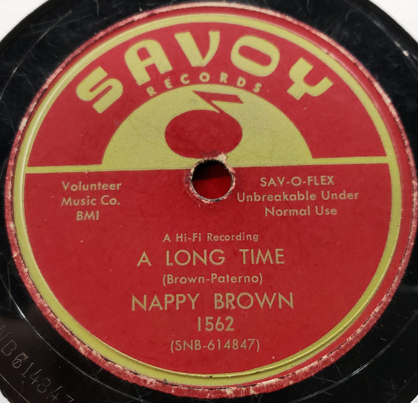 ladda ner album Nappy Brown - Allright Now A Long Time