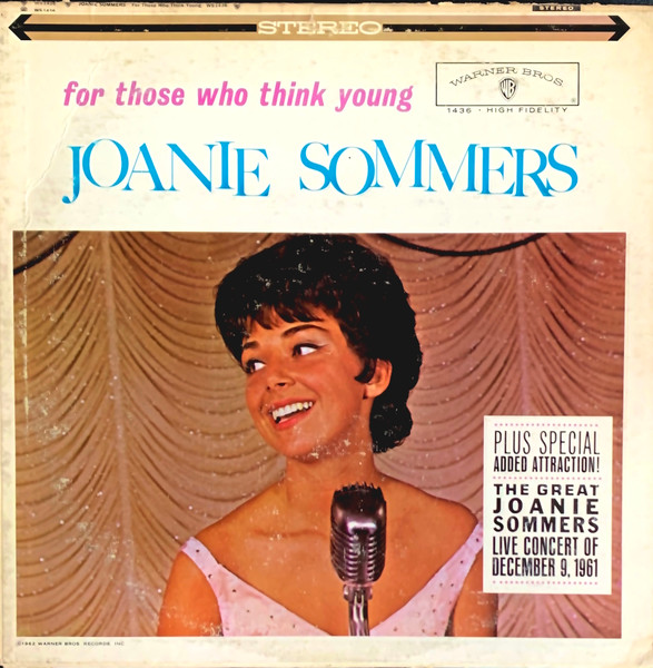 Joanie Sommers – For Those Who Think Young (1962, Vinyl