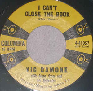 descargar álbum Vic Damone With Glenn Osser And His Orchestra - Junior Miss I Cant Close The Book