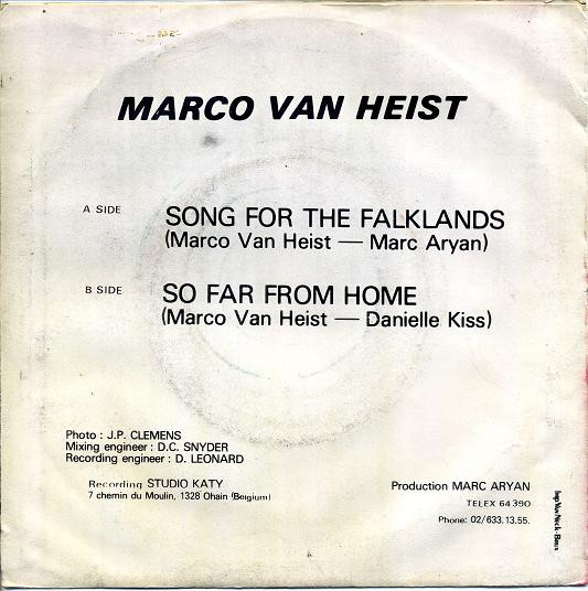 descargar álbum Marco Van Heist - Song For The Falklands