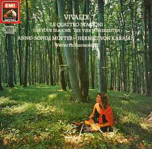 Le Quattro Stagioni = The Four Seasons = Die Vier Jahreszeiten - Vivaldi, Anne-Sophie Mutter, Herbert Von Karajan, Wiener Philharmoniker