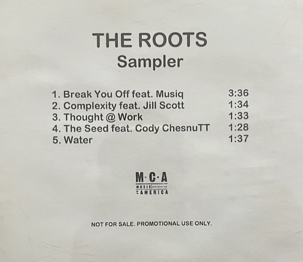 The Roots - Phrenology Album Sampler | Releases | Discogs