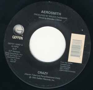 Crazy [CD Single] [Maxi Single] by Aerosmith (CD, May-1994, Geffen)