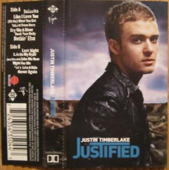 Justin Timberlake "Justified" CD, (2002) *