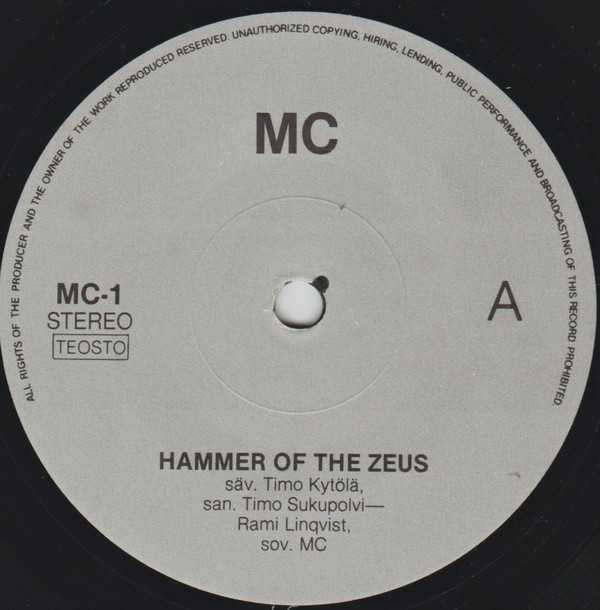 baixar álbum MC - Hammer Of Zeus