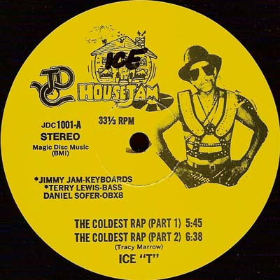 Ice T – The Coldest Rap / Cold Wind-Madness (1986