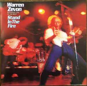 Warren Zevon - Stand In The Fire album cover