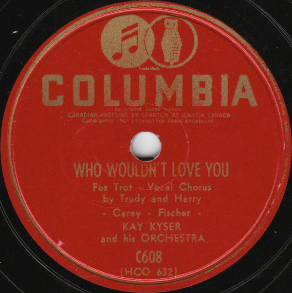ladda ner album Kay Kyser And His Orchestra - How Do I Know Its Real Who Wouldnt Love You