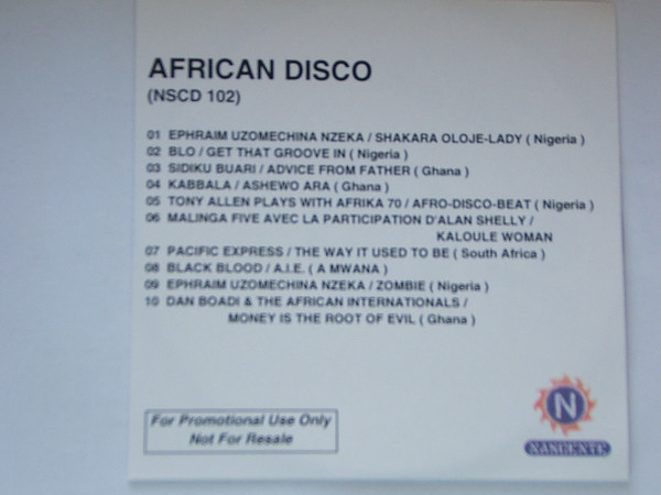 African Disco (Deep Disco From 1970's Africa) (2003, CD) - Discogs