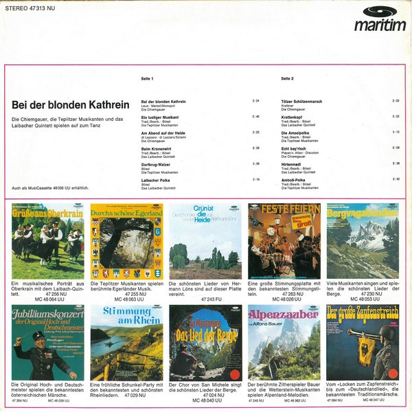 last ned album Various - Bei der blonden Katherein