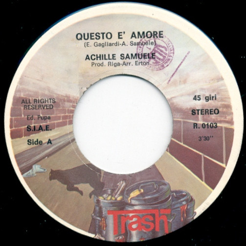 descargar álbum Achille Samuele - Questo È Amore Una Soffitta Per Noi