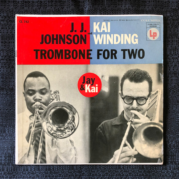 J.J. Johnson And Kai Winding – Trombone For Two (1955, Vinyl