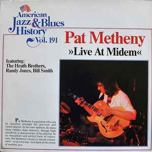 Pat Metheny - Live At Midem album cover