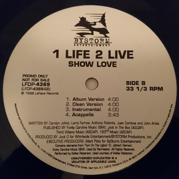 télécharger l'album 1 Life 2 Live - Throw It Up Yall Show Love